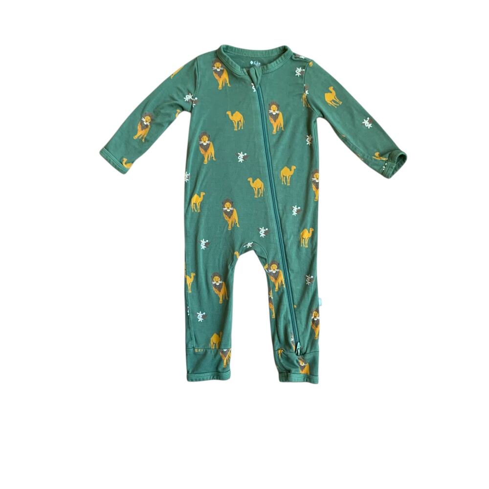 Kyte Baby Bamboo Moroccan Lion Print Romper